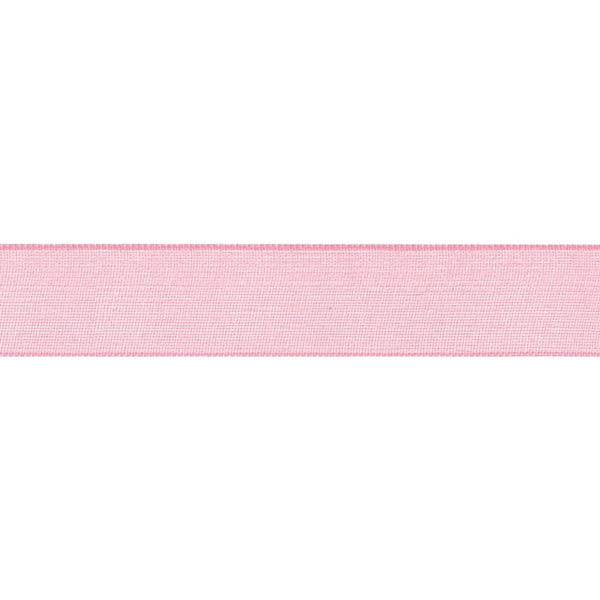 Super Sheer Ribbon: 15mm: Pink. Price per metre.