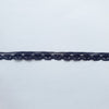 Nylon Lace Trim: 15mm wide: Black. Price per metre.