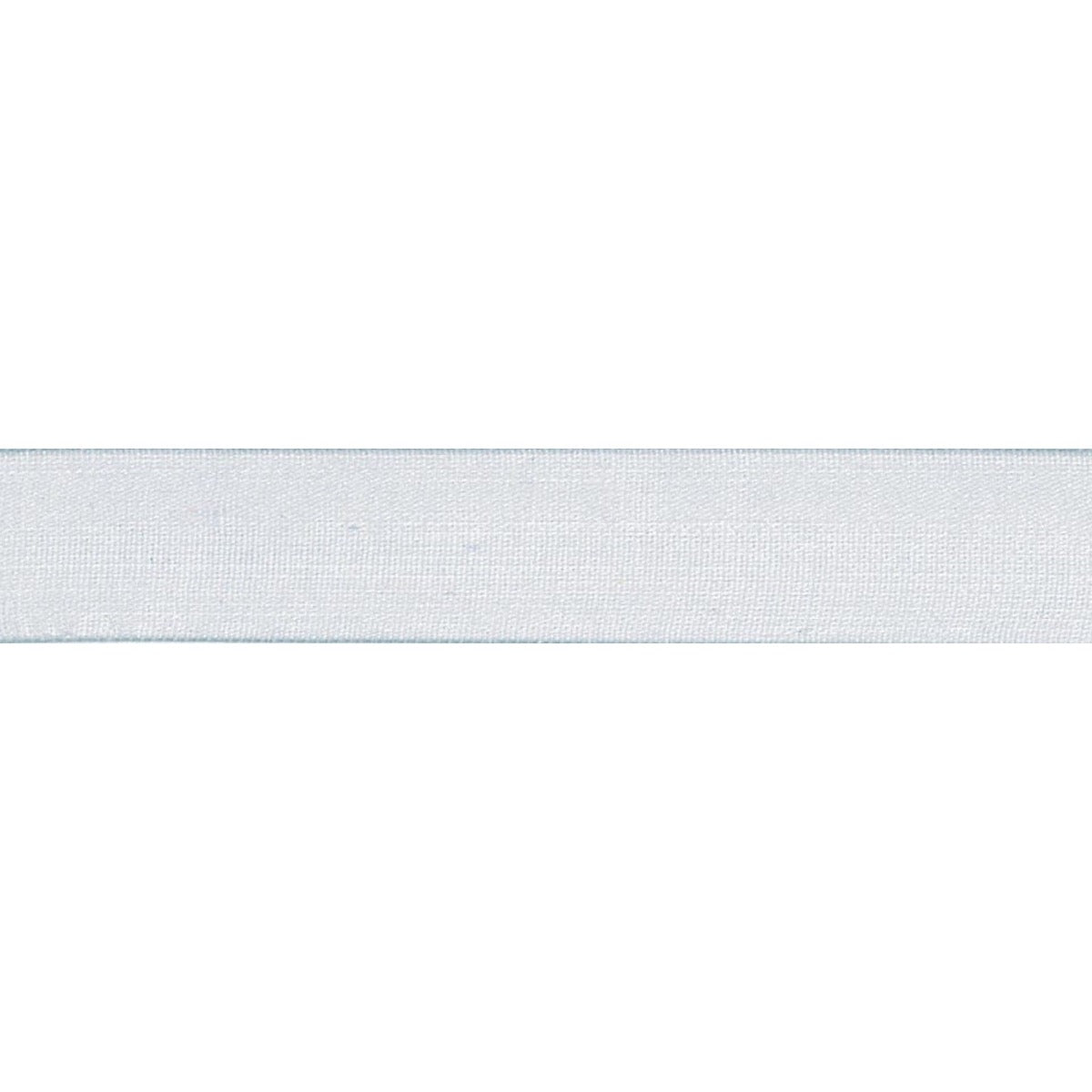 Super Sheer Ribbon: 10mm: Silver Grey. Price per metre.