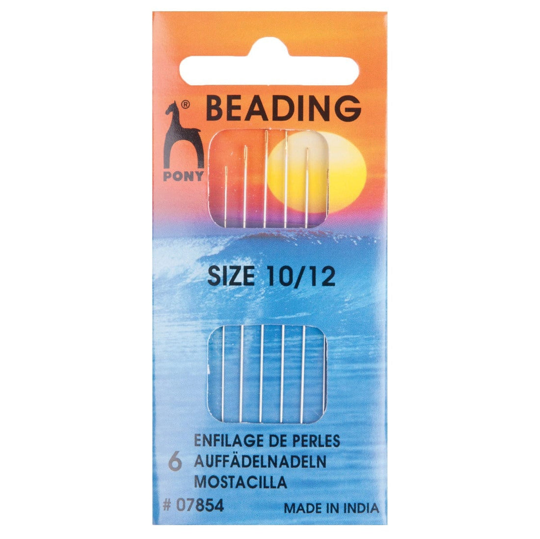 Pony Needles Hand Sewing Needles: Beading: Gold Eye: Sizes 10-12  - The Sewing Studio