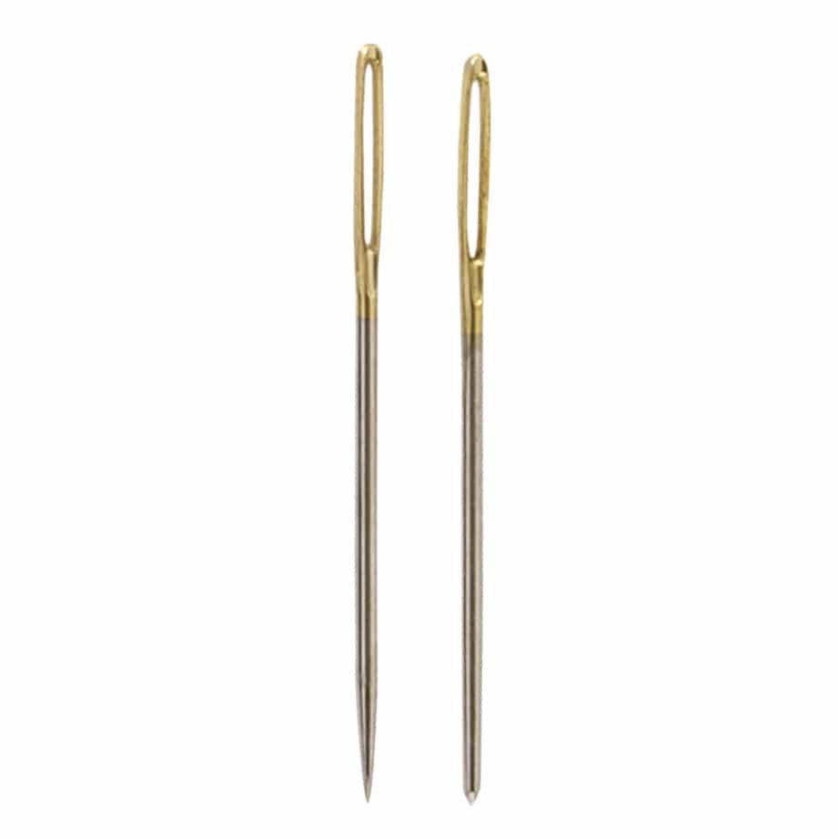 Pony Needles Hand Sewing Needles: Knitters Needles: Gold Eye  - The Sewing Studio