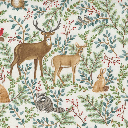 Quilting Treasures Fabric Moda Woodland Winter  - The Sewing Studio