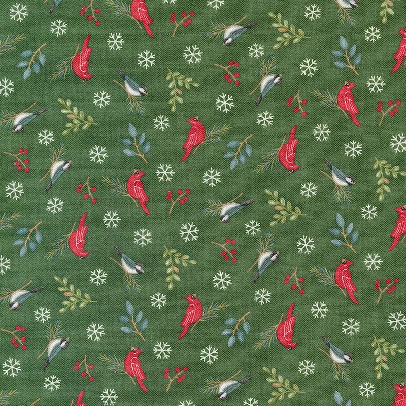 Quilting Treasures Fabric Moda Woodland Winter  - The Sewing Studio