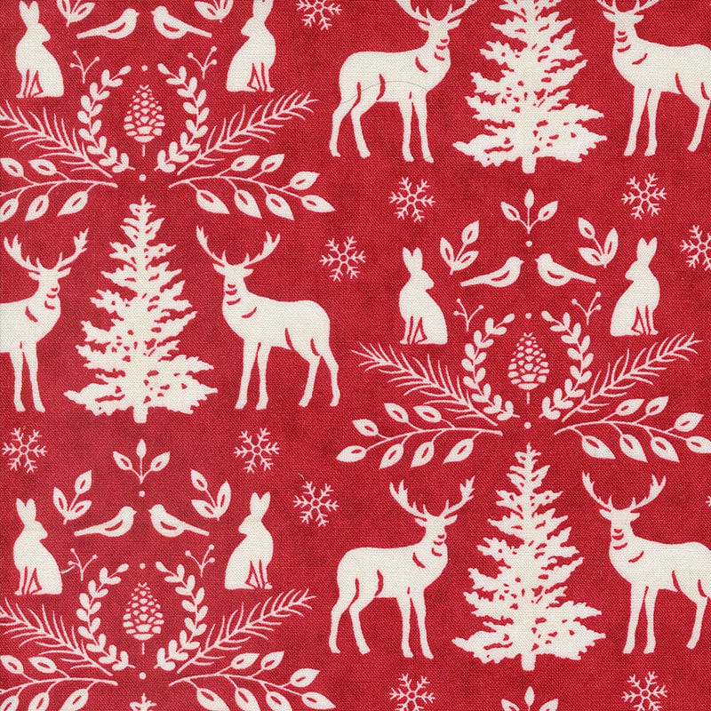 Quilting Treasures Fabric Moda Woodland Winter  - The Sewing Studio