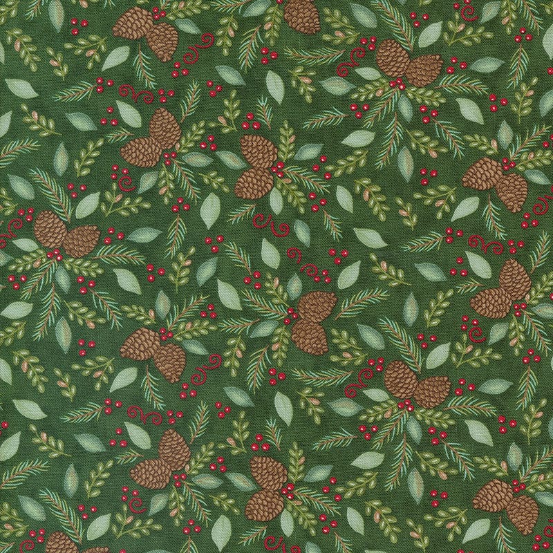 Quilting Treasures Fabric Moda Woodland Winter  - The Sewing Studio