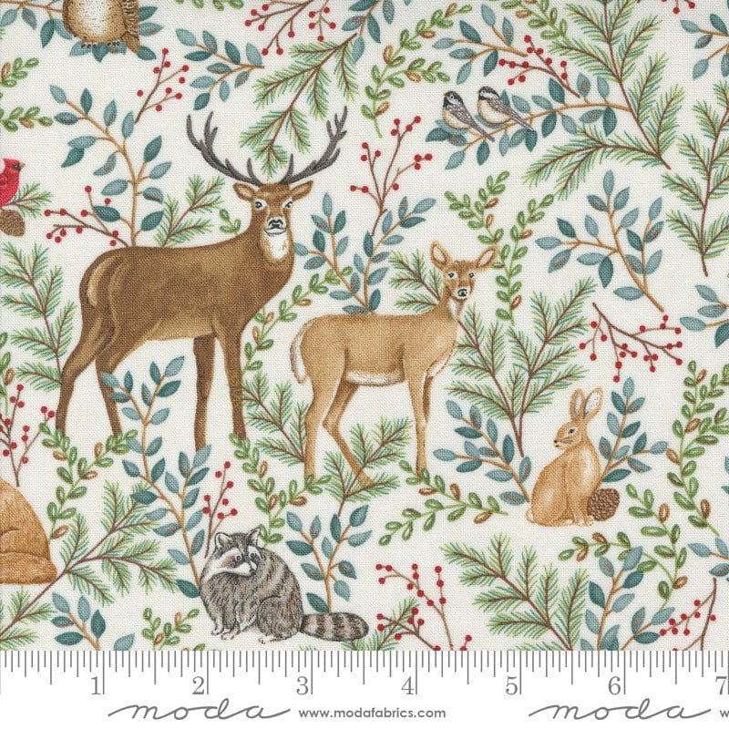 Quilting Treasures Fabric Moda Woodland Winter  - The Sewing Studio