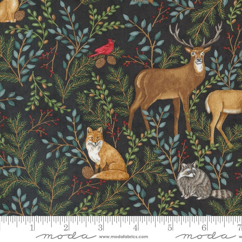 Quilting Treasures Fabric Moda Woodland Winter  - The Sewing Studio