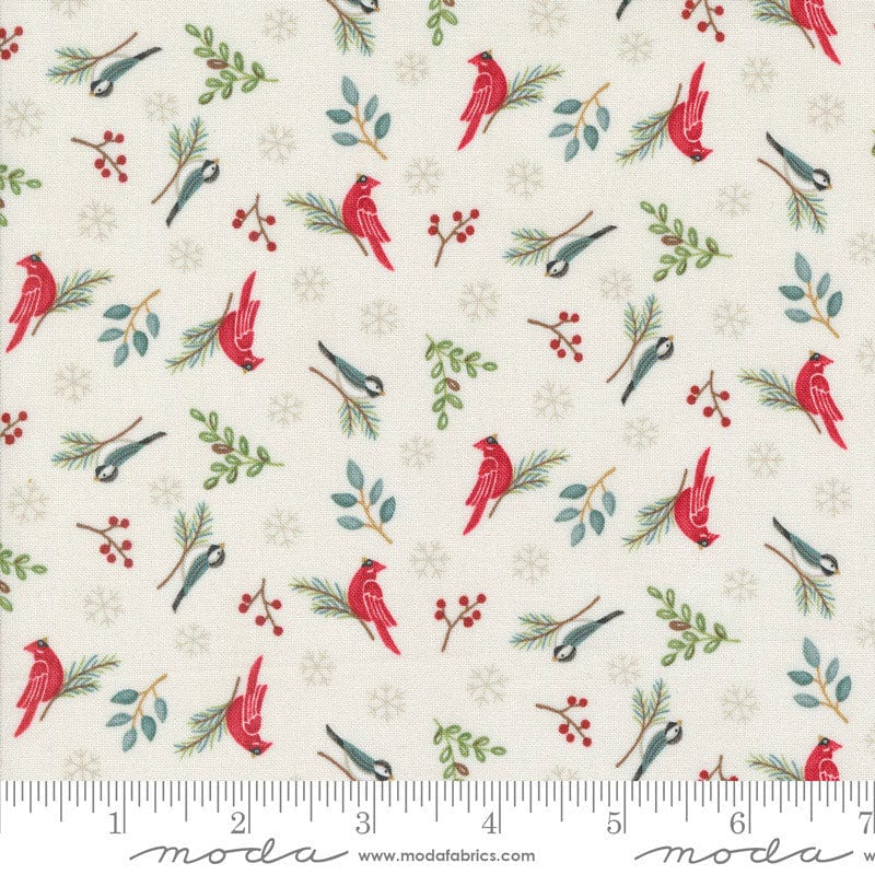 Quilting Treasures Fabric Moda Woodland Winter  - The Sewing Studio