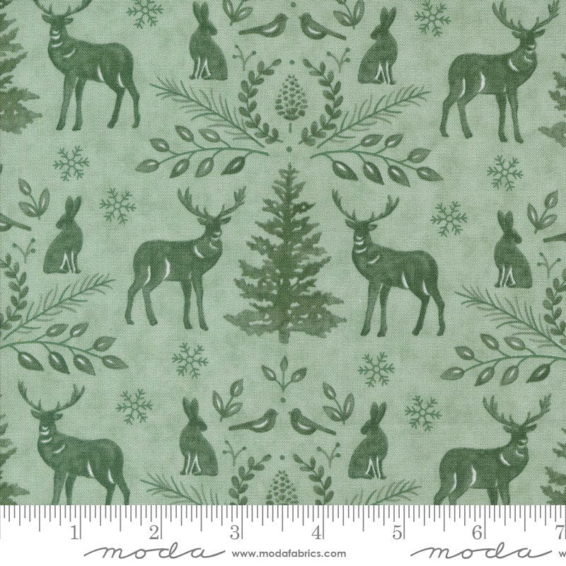 Quilting Treasures Fabric Moda Woodland Winter  - The Sewing Studio