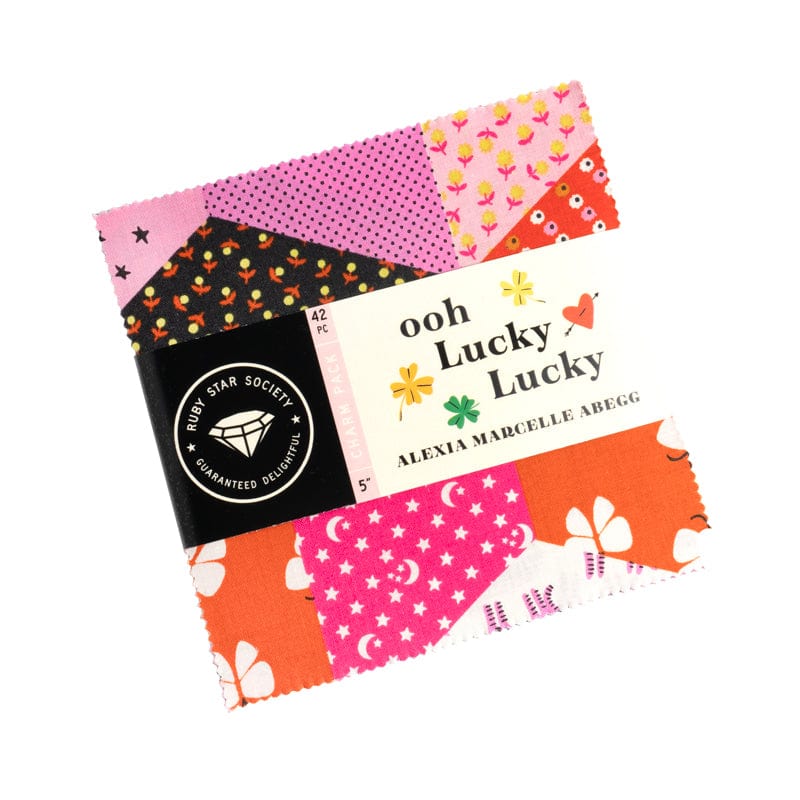 Ruby Star Soceity Fabric Pre Cuts Ruby Star Soceity Ooh Lucky Lucky Charm Pack RS4112PP  - The Sewing Studio