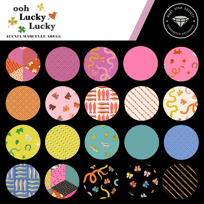 Ruby Star Soceity Fabric Pre Cuts Ruby Star Soceity Ooh Lucky Lucky Charm Pack RS4112PP  - The Sewing Studio