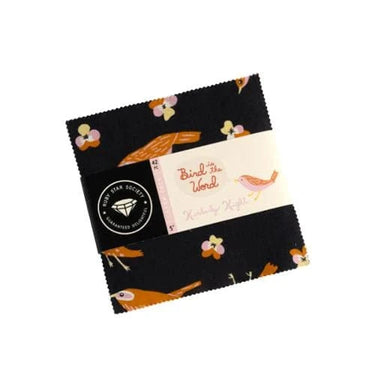 Ruby Star Society Fabric Pre Cuts Ruby Star Bird is the Word Mini Charm  - The Sewing Studio for sale UK - The Sewing Studio