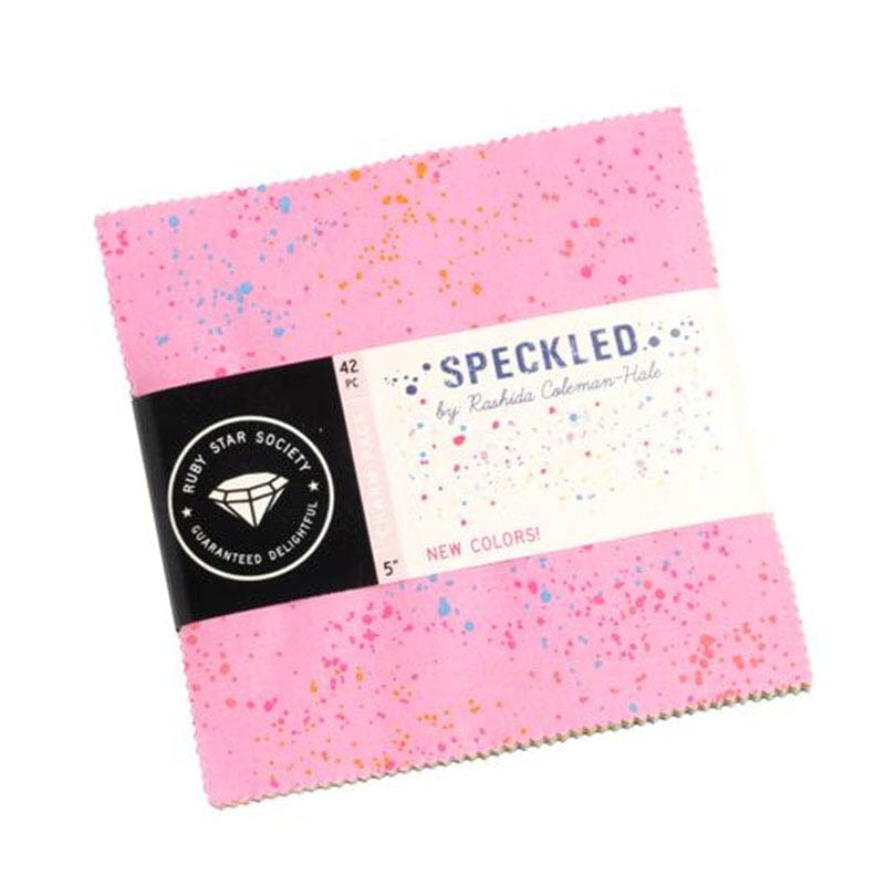 Ruby Star Society Fabric Pre Cuts Ruby Star Speckled Charm Pack RS5027PPN3  - The Sewing Studio