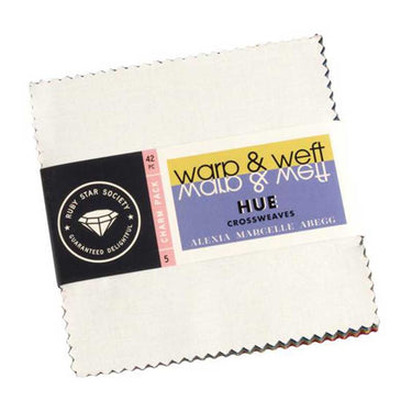 Ruby Star Society Fabric Pre Cuts Ruby Star Warp And Weft Hue Charm Pack RS4108PP  - The Sewing Studio for sale UK - The Sewing Studio