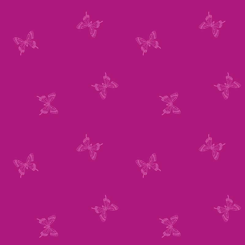 Ruby Star Society Fabric Ruby Star Backyard Tiny Butterflies Berry RS2092-13