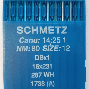 Schmetz Machine Needles Schmetz Industrial Sewing Machine Needles Regular 16x231 Size 80/12 Pack of 10  - The Sewing Studio for sale UK - The Sewing Studio