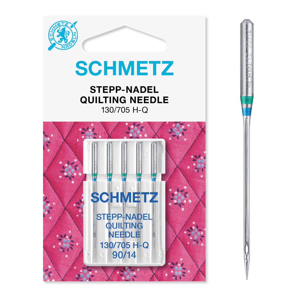 Schmetz Machine Needles Schmetz Sewing Machine Needles: Quilting Size 90/14. Pack of 5 needles.  - The Sewing Studio