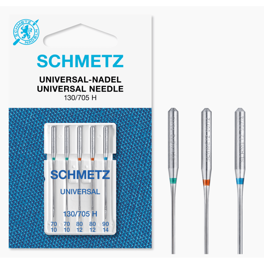 Schmetz Machine Needles Schmetz Sewing Machine Needles Universal: Assorted Pack of 5  - The Sewing Studio