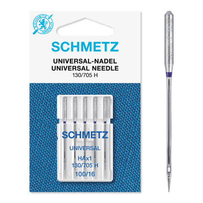 Schmetz Machine Needles Schmetz Sewing Machine Needles Universal Size 100/16 Pack of 5  - The Sewing Studio