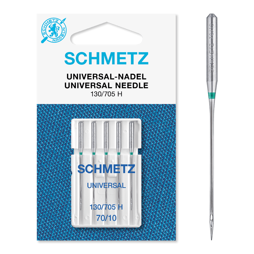 Schmetz Machine Needles Schmetz Sewing Machine Needles Universal Size 70/10 Pack of 5  - The Sewing Studio