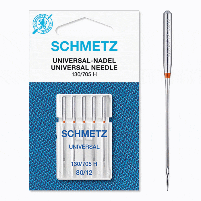 Schmetz Machine Needles Schmetz Sewing Machine Needles Universal Size 80/12  - The Sewing Studio