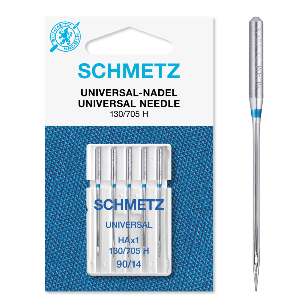 Schmetz Machine Needles Schmetz Sewing Machine Needles: Universal Size 90/14. Pack of 5 needles  - The Sewing Studio