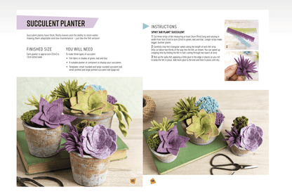 Search Press Books All-New Twenty to Make: Felt Flowers Book  - The Sewing Studio