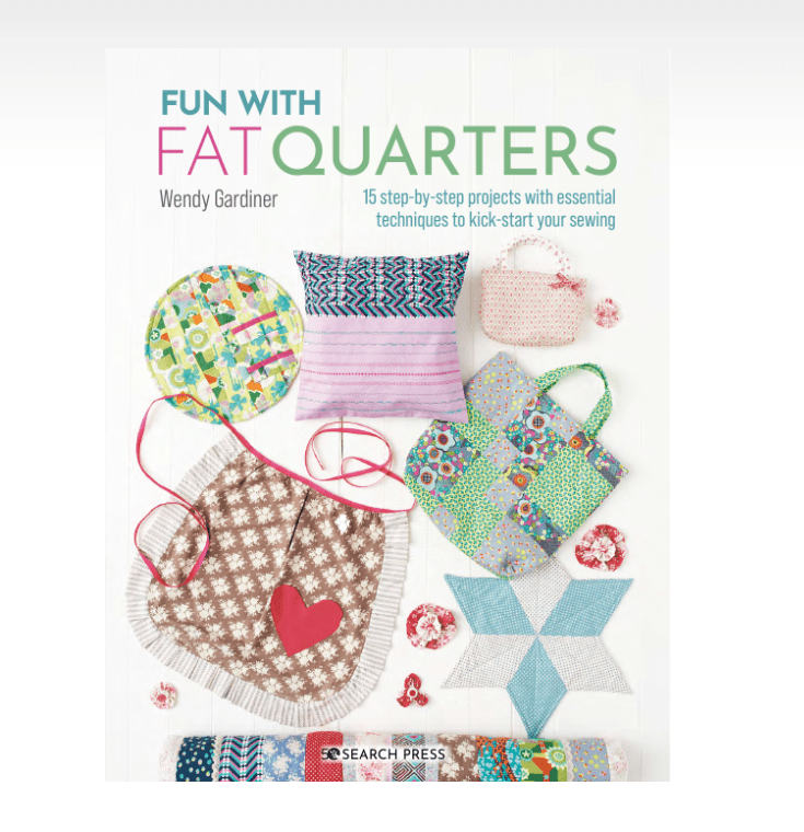 Search Press Books Fun With Fat Quarters Book  - The Sewing Studio