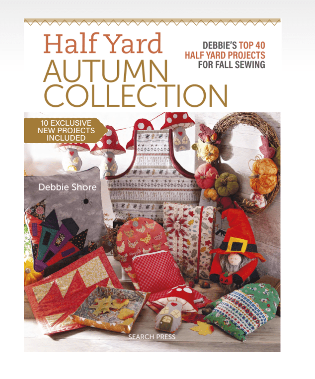 Search Press Books Half Yard Autumn Book  - The Sewing Studio