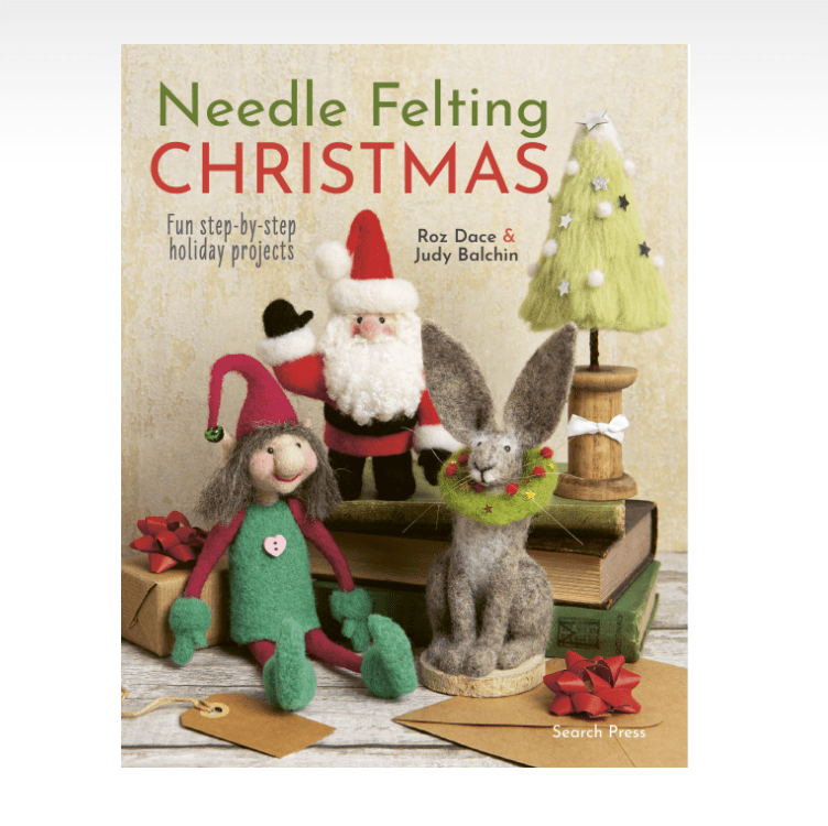 Search Press Books Needle Felting Christmas Book  - The Sewing Studio