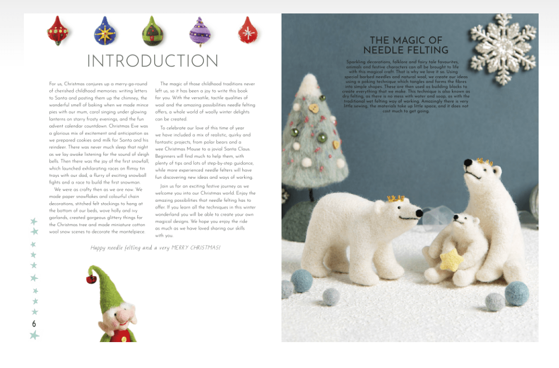 Search Press Books Needle Felting Christmas Book  - The Sewing Studio