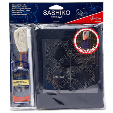 Sew Easy Craft Accessories Sashiko: Tote Bag Kit  - The Sewing Studio for sale UK - The Sewing Studio