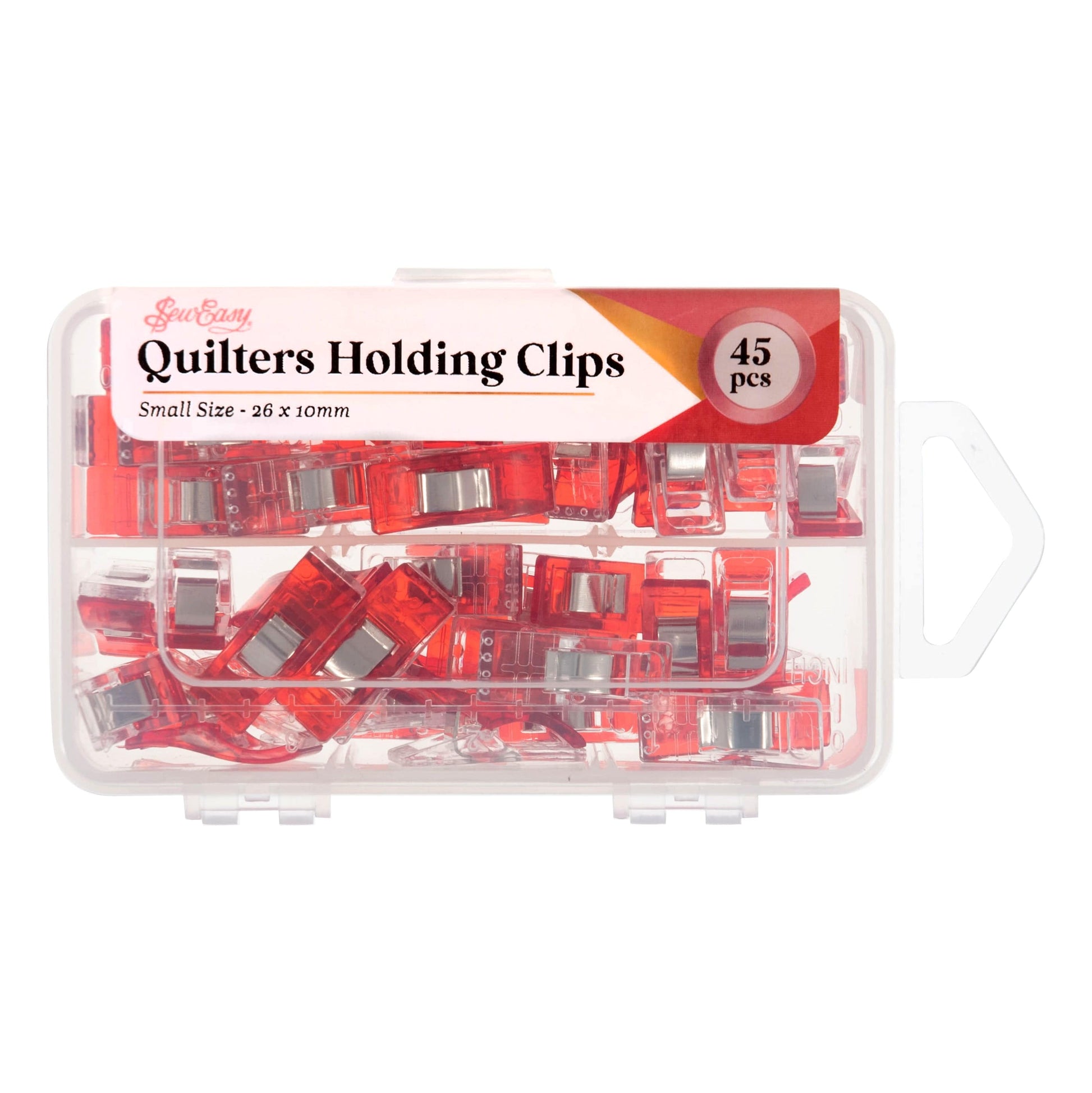 Sew Easy Quilting Accessories Quilters Bias Binding Clips 45 Pieces  - The Sewing Studio