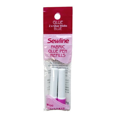 Sewline Glues and Adhesives Sewline Water Soluble Glue Stick Refills (blue)  - The Sewing Studio for sale UK - The Sewing Studio