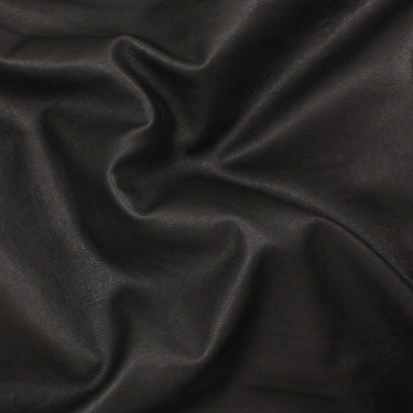 Telio Fabric Faux Leather Black   33836-02  - The Sewing Studio for sale UK - The Sewing Studio