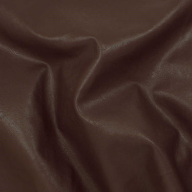 Telio Fabric Faux Leather Brown 33836-11  - The Sewing Studio for sale UK - The Sewing Studio