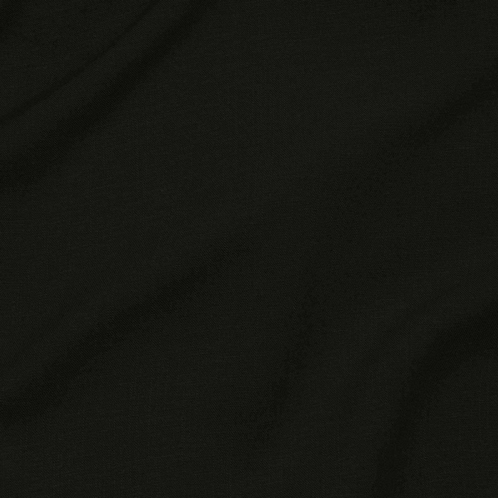 Telio Fabric Linen Slub Fabric Black 45197-02  - The Sewing Studio