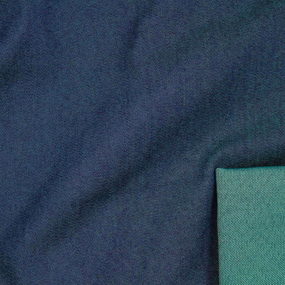 Norma Jean Denim Fabric Aqua Blue 45531-3