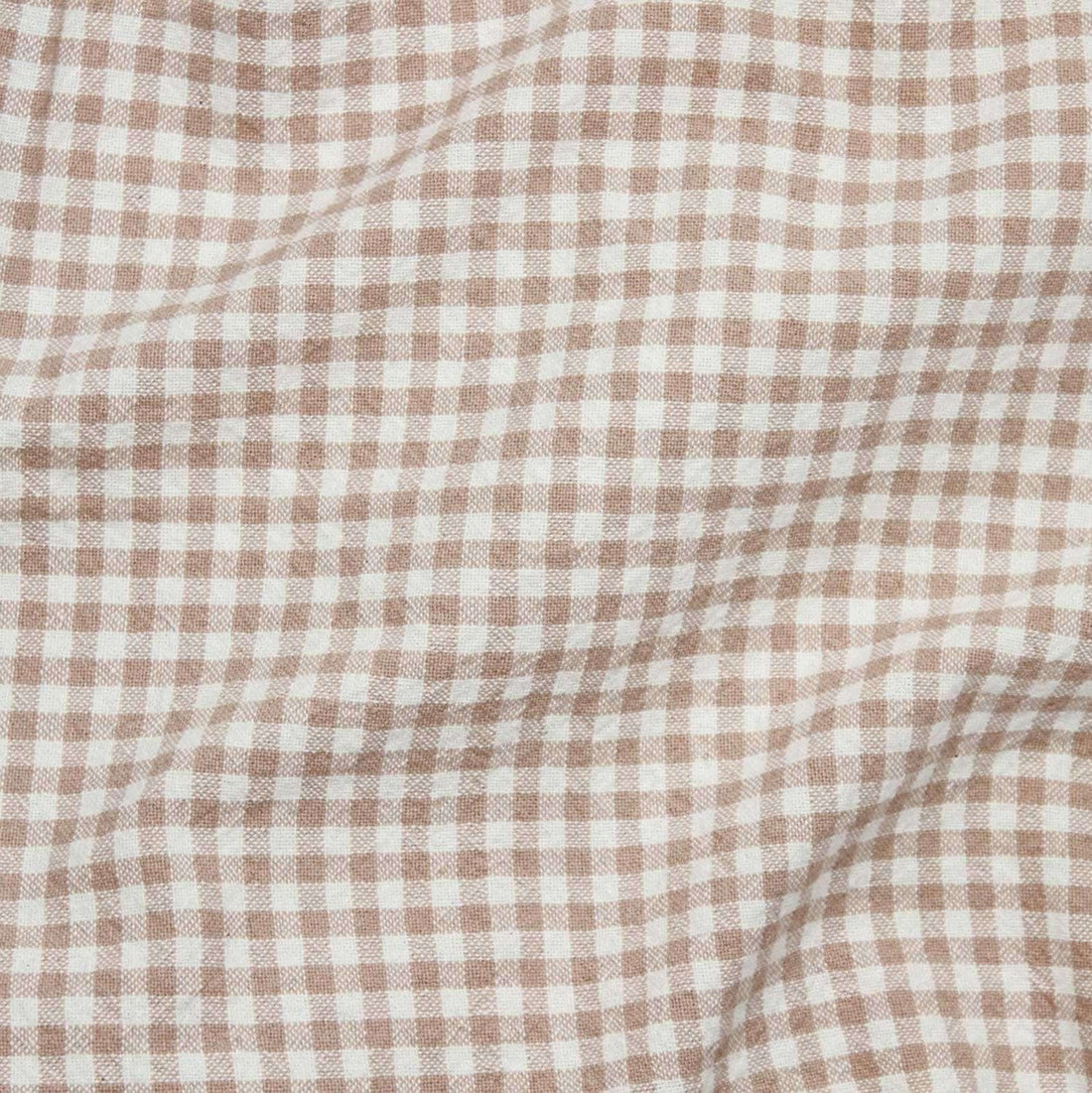 Telio Fabric Telio Organic Gingham  - The Sewing Studio