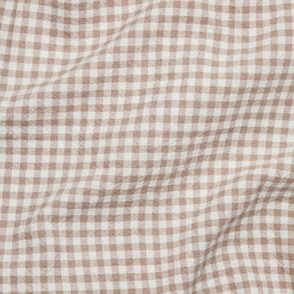 Telio Fabric Telio Organic Gingham  - The Sewing Studio