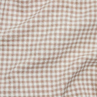 Telio Fabric Organic Cotton Gingham Fabric Dusty Pink 45235-07  - The Sewing Studio