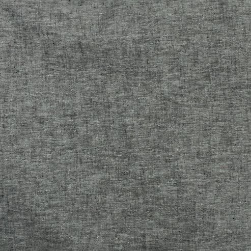 Telio Fabric Organic Hemp Chambray Black 41822-02  - The Sewing Studio