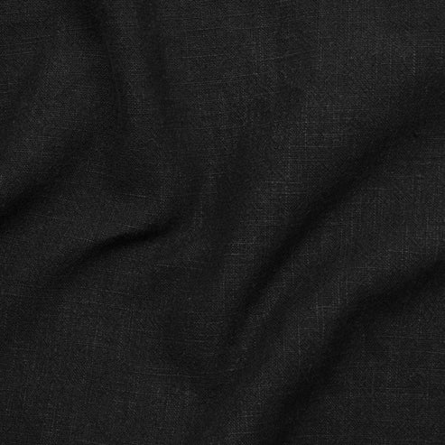 Telio Fabric Ramie Fabric Stonewashed Black 45021-2  - The Sewing Studio