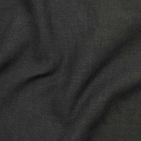 Telio Fabric Ramie Fabric Stonewashed Charcoal 45021-14  - The Sewing Studio