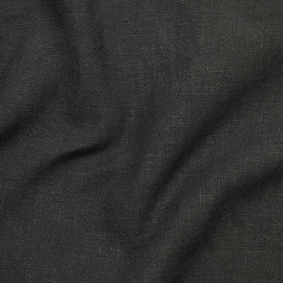 Ramie Fabric Stonewashed Charcoal 45021-14