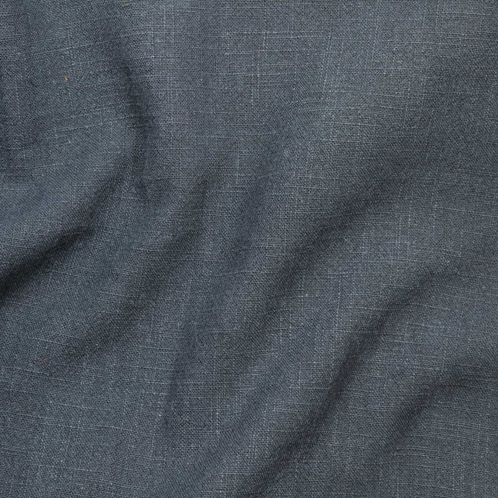 Telio Fabric Ramie Fabric Stonewashed Light Navy 45021-4  - The Sewing Studio