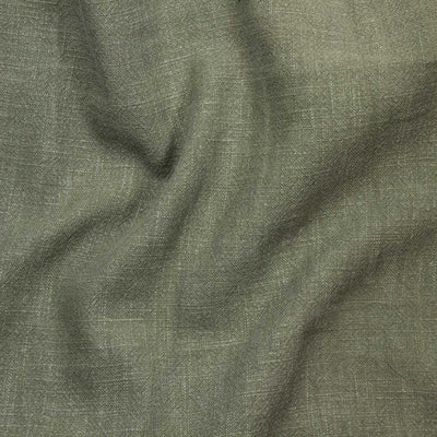 Ramie Fabric Stonewashed Olive 45021-13