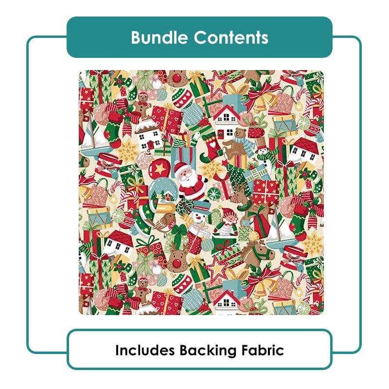 The Sewing Studio Fabric Panels & Labels Christmas Wishes Advent Panel Bundle OPTION 1