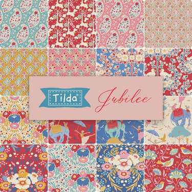 The Sewing Studio Fabric Pre Cuts Tilda Fabric Jubilee Fat Quarter Set