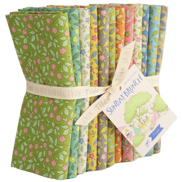 Tilda Fabric Pre Cuts Tilda Sunday Brunch Tipsy Blender Fat Quarter Bundle 12 Piece TD300226  - The Sewing Studio for sale UK - The Sewing Studio